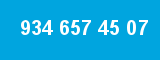 934 657 45 07 934 657 45 07